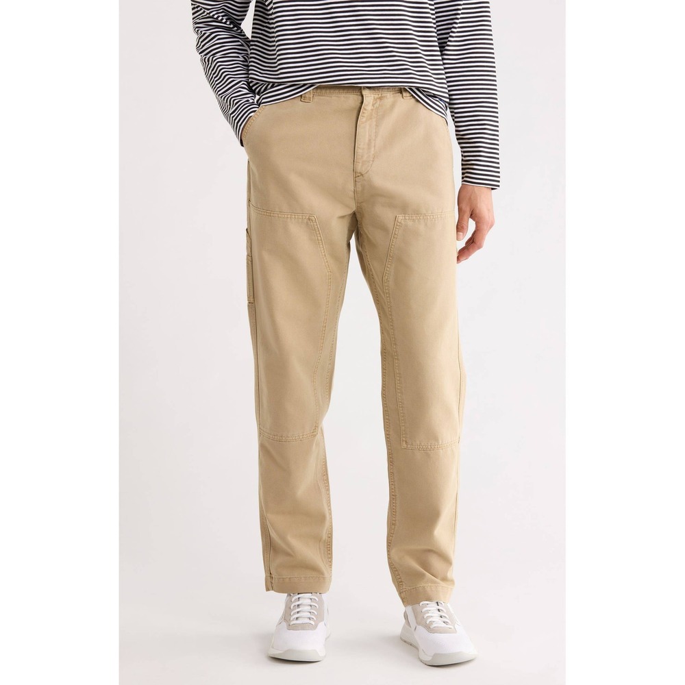 HUGO Boss Gloro242D Mens Carpenter Pants Medium Beige Double Knee XXL NEW